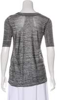 Thumbnail for your product : Alexander Wang Patterned Short Sleeve Top