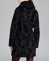 Thumbnail for your product : Laundry by Shelli Segal Coat - Reversible Faux Fur
