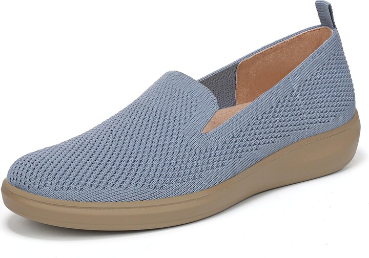 LifeStride Women's Nelly Loafer Flat Stone 10 M