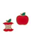 Thumbnail for your product : Marc by Marc Jacobs Apple Stud Earrings