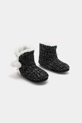 Ardene Faux Fur Lined Boot Slippers