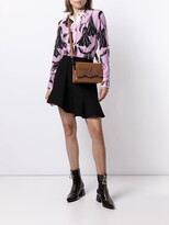 Thumbnail for your product : Karl Lagerfeld Paris K/Signature leather crossbody bag
