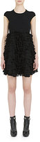 Thumbnail for your product : Alexander McQueen Ruffled Knit-Bodice Dress