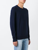 Thumbnail for your product : Dolce & Gabbana bee & crown embroidered jumper