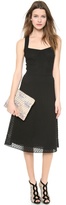 Thumbnail for your product : M Missoni Solid Micro Fan Pattern Dress