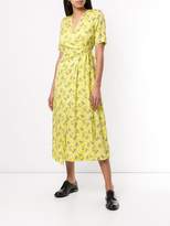 Thumbnail for your product : Baum und Pferdgarten floral-print wrap dress