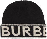 Thumbnail for your product : Burberry Logo Cashmere Knit Beanie
