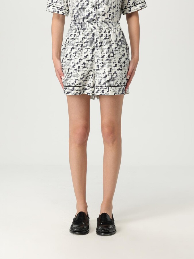 Tory Burch Shorts Woman color Black