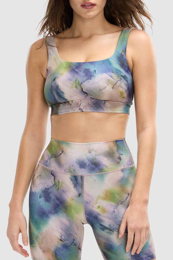 Peloton Cadent Square Neck Longline Bra