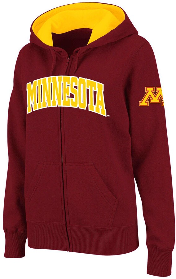 Women's Stadium Athletic Maroon Minnesota Golden Gophers Arched Name ...