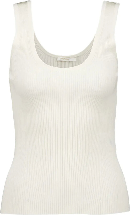 Zimmermann Ribbed Tank Top
