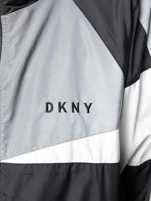 DKNY Embroidered Logo Windbreaker