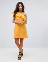 Thumbnail for your product : Warehouse Ruffle One Shoulder Dress