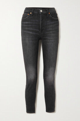 Wonderstretch Slim Leg Jeans in Black Onyx Bloomingdales Women Clothing Jeans Slim Jeans 