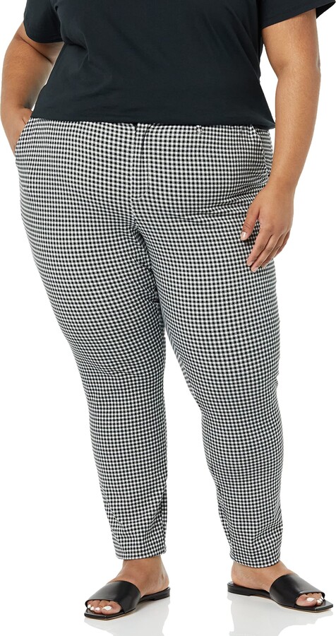 Amazon Essentials Women's Plus Size Cropped Mid-Rise Skinny-Fit Chino Pant  (Available In Plus Size) - ShopStyle