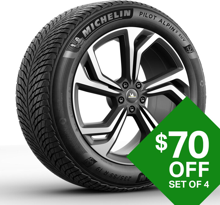 Michelin Pilot Alpin 5 SUV ZP - 245/50R19/XL 105V Tire