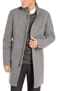 overcoat slim fit mens