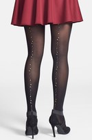 Thumbnail for your product : Pretty Polly Jewel Back Seam Tights