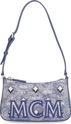 MCM 'aren' Mini Handbag in Blue