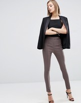 Thumbnail for your product : ASOS High Waist Pants In Skinny Fit