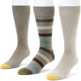 Thumbnail for your product : Gold Toe Goldtoe 3-pk. wide-striped dress socks