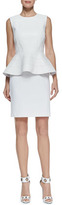 Thumbnail for your product : Catherine Malandrino Sleeveless Peplum Ponte Dress