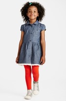 Thumbnail for your product : Tea Collection 'Lieselotte' Chambray Dress (Little Girls & Big Girls)