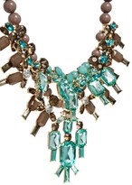 Thumbnail for your product : Kenneth Jay Lane Jade Crystal Statement Necklace