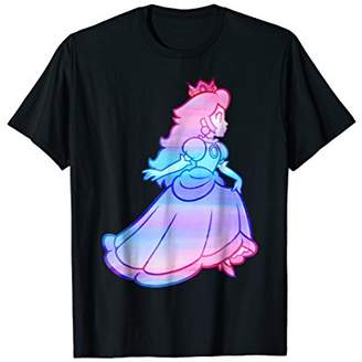 Nintendo Super Mario Peach Gradient Run Graphic T-Shirt