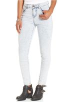 Thumbnail for your product : Celebrity Pink Jeans Juniors' Acid-Wash Skinny Jeans