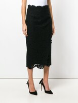Thumbnail for your product : Ermanno Scervino Lace Overlay Skirt