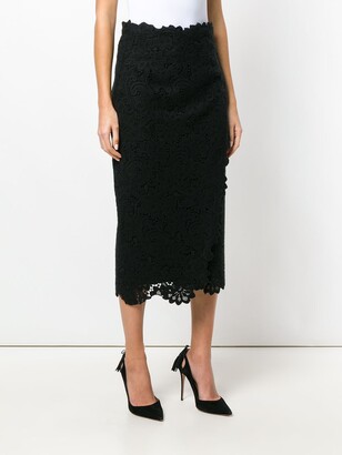 Ermanno Scervino Lace Overlay Skirt