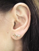 Thumbnail for your product : Jennifer Meyer You Single Stud Earring - Yellow Gold