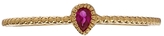 Thumbnail for your product : ASOS Gold Plated Sterling Silver July Birthstone Ring