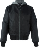 Thumbnail for your product : R 13 Zipped Detail Hooded Jacket