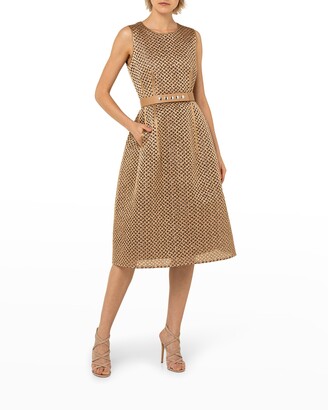 Fit And Flare Midi Dress Shop The Worlds Largest Collection Of Fashion Shopstyle Australia