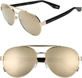 Thumbnail for your product : Marc Jacobs 60mm Aviator Sunglasses