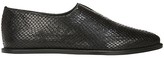 Thumbnail for your product : Vince Porto Snakeskin-Embossed Leather Loafers