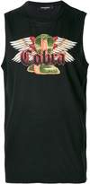 Thumbnail for your product : DSQUARED2 Cobra print tank top