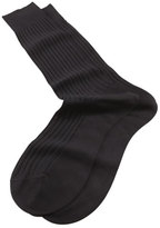 Thumbnail for your product : Pantherella Mid-Calf Stretch-Lisle Dress Socks