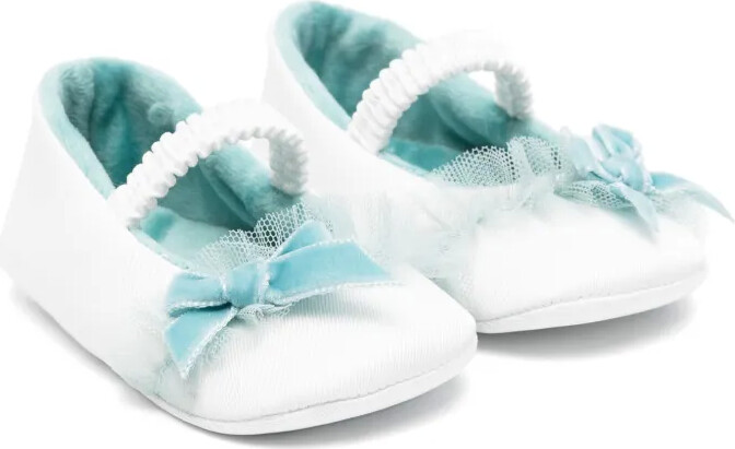 Colorichiari Bow-Detail Ballerina Shoes