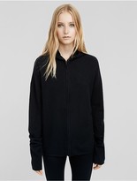 Thumbnail for your product : Calvin Klein Boiled Cashmere Zipped Hoodie