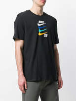 Thumbnail for your product : Nike logo print T-shirt