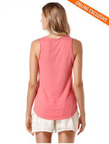 Thumbnail for your product : C&C California Printed stripe tank