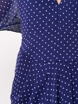Thumbnail for your product : philosophy di Lorenzo Serafini Polka Dot V-neck Dress