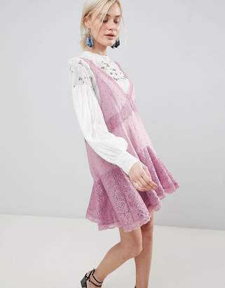 Free People Any Party Trapeze Dress