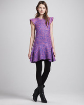 Thumbnail for your product : Alexis Adalina Flare-Hem Tweed Dress