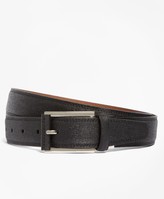 Thumbnail for your product : Brooks Brothers Saffiano Leather Belt