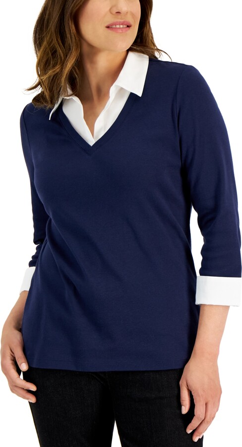 karen scott macys tops