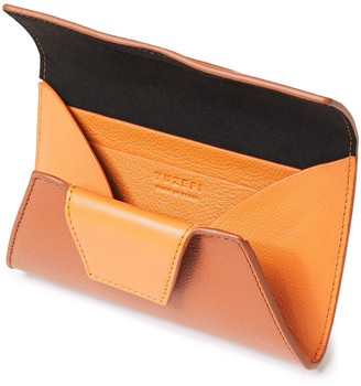 Yuzefi Lolita Color-block Textured-leather Wallet